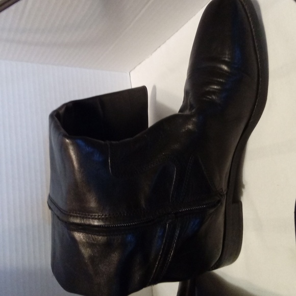 Black Ralph Lauren Riding Boots - Picture 2 of 8